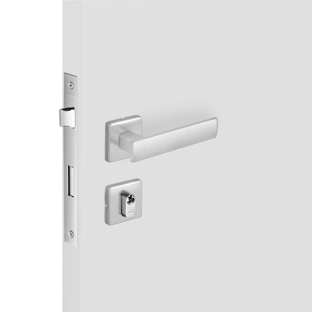 Conjuntos de Fechaduras | METRO LIGHT CA - CROMO ACETINADO | EXTERNO